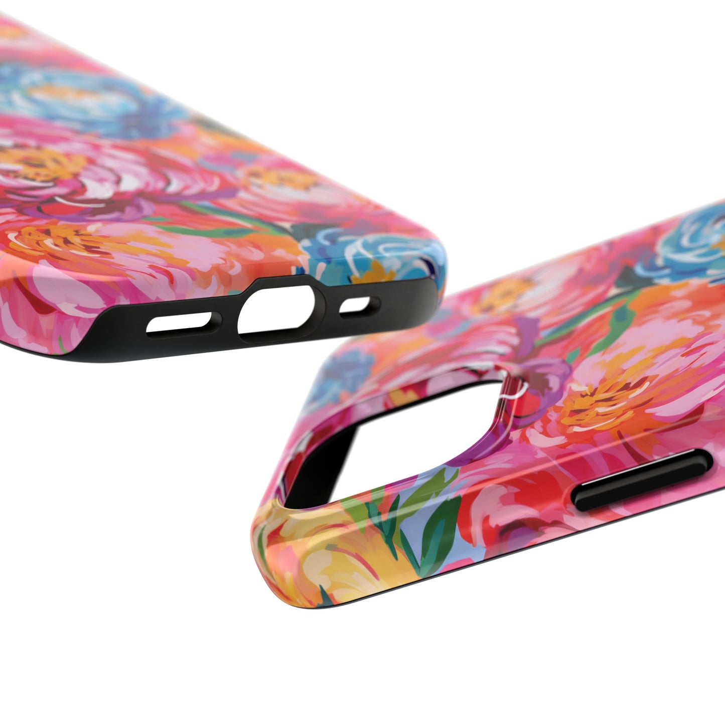 Painted Peonies iPhone Case