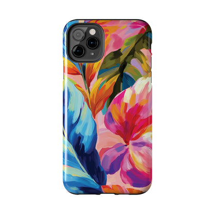Painted Palms iPhone Case