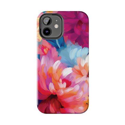 Painted Peonies II iPhone Case