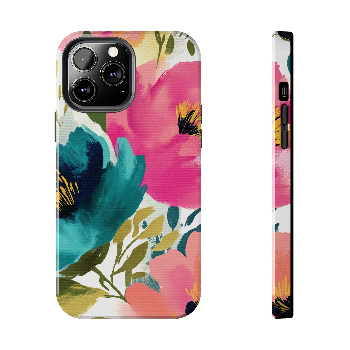Painterly Petals iPhone Case