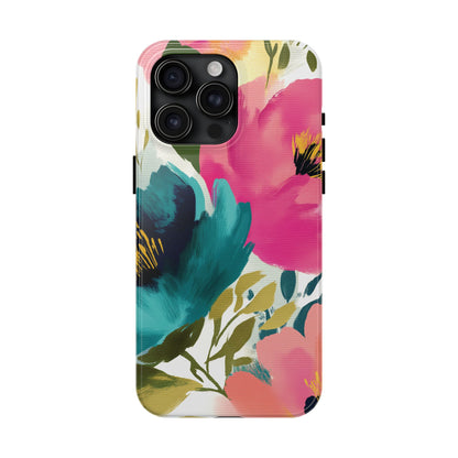 Painterly Petals iPhone Case