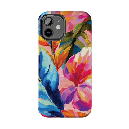 Painted Palms iPhone Case