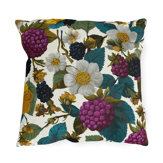 Berry Bramble Outdoor Pillow