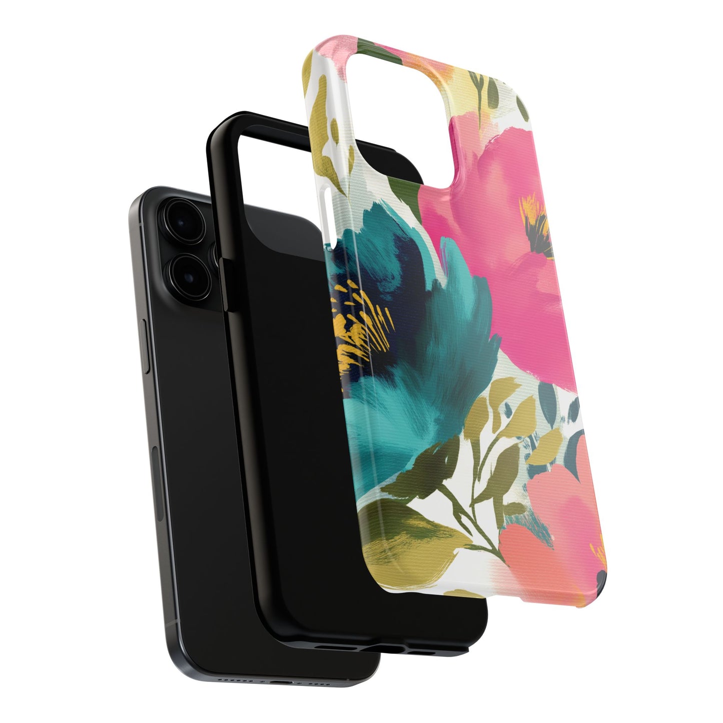 Painterly Petals iPhone Case