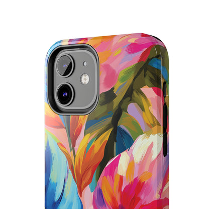 Painted Palms iPhone Case