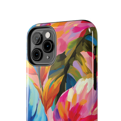 Painted Palms iPhone Case