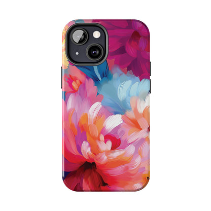 Painted Peonies II iPhone Case