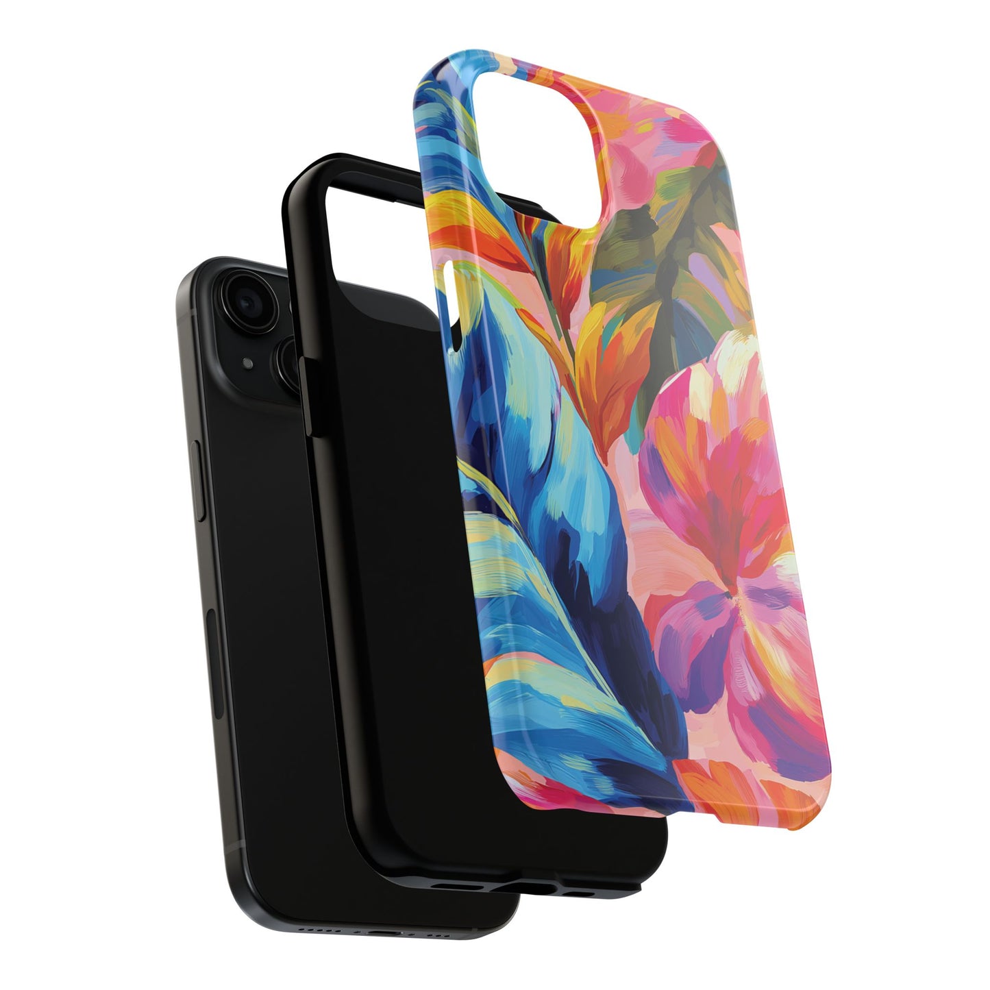 Painted Palms iPhone Case