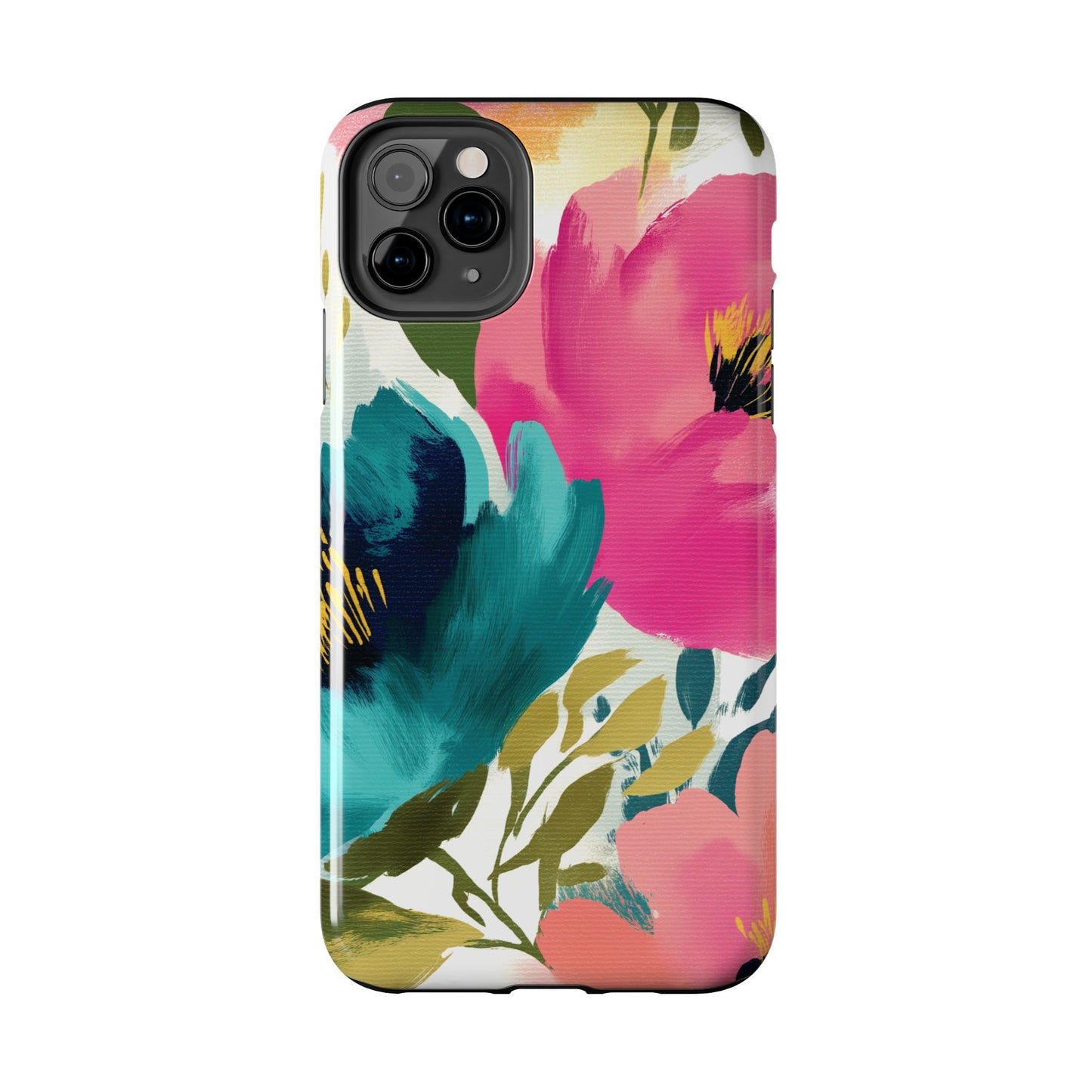 Painterly Petals iPhone Case