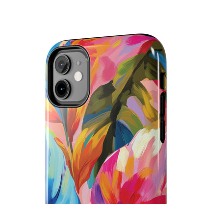 Painted Palms iPhone Case