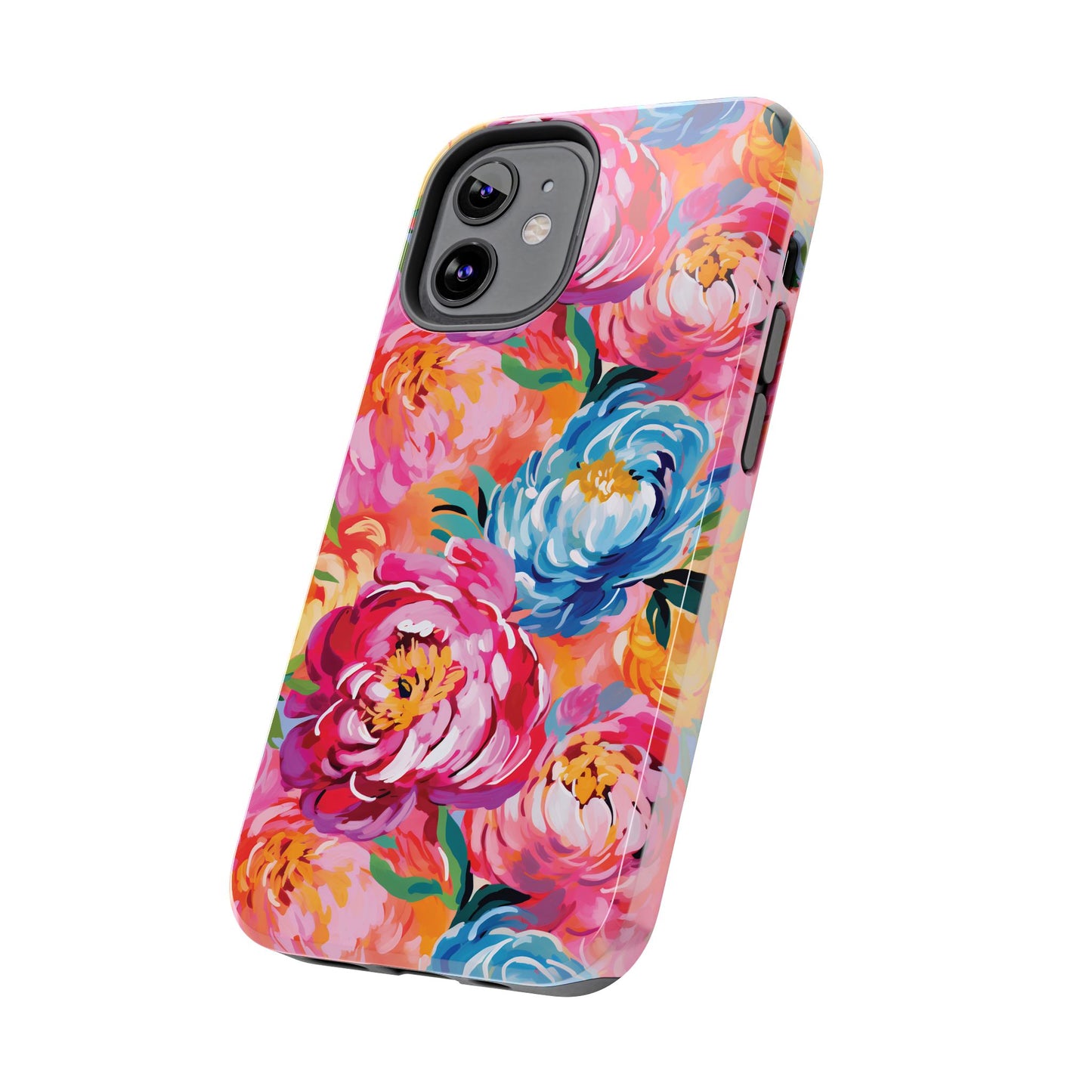 Painted Peonies iPhone Case