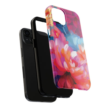 Painted Peonies II iPhone Case