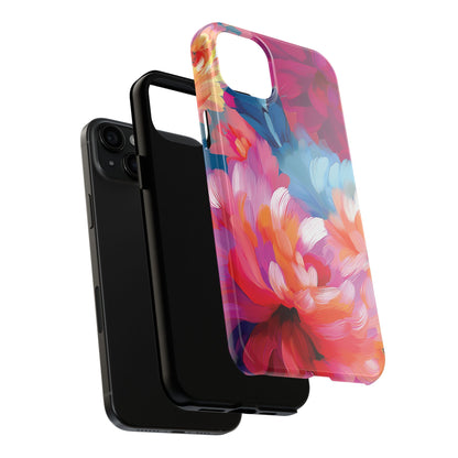 Painted Peonies II iPhone Case
