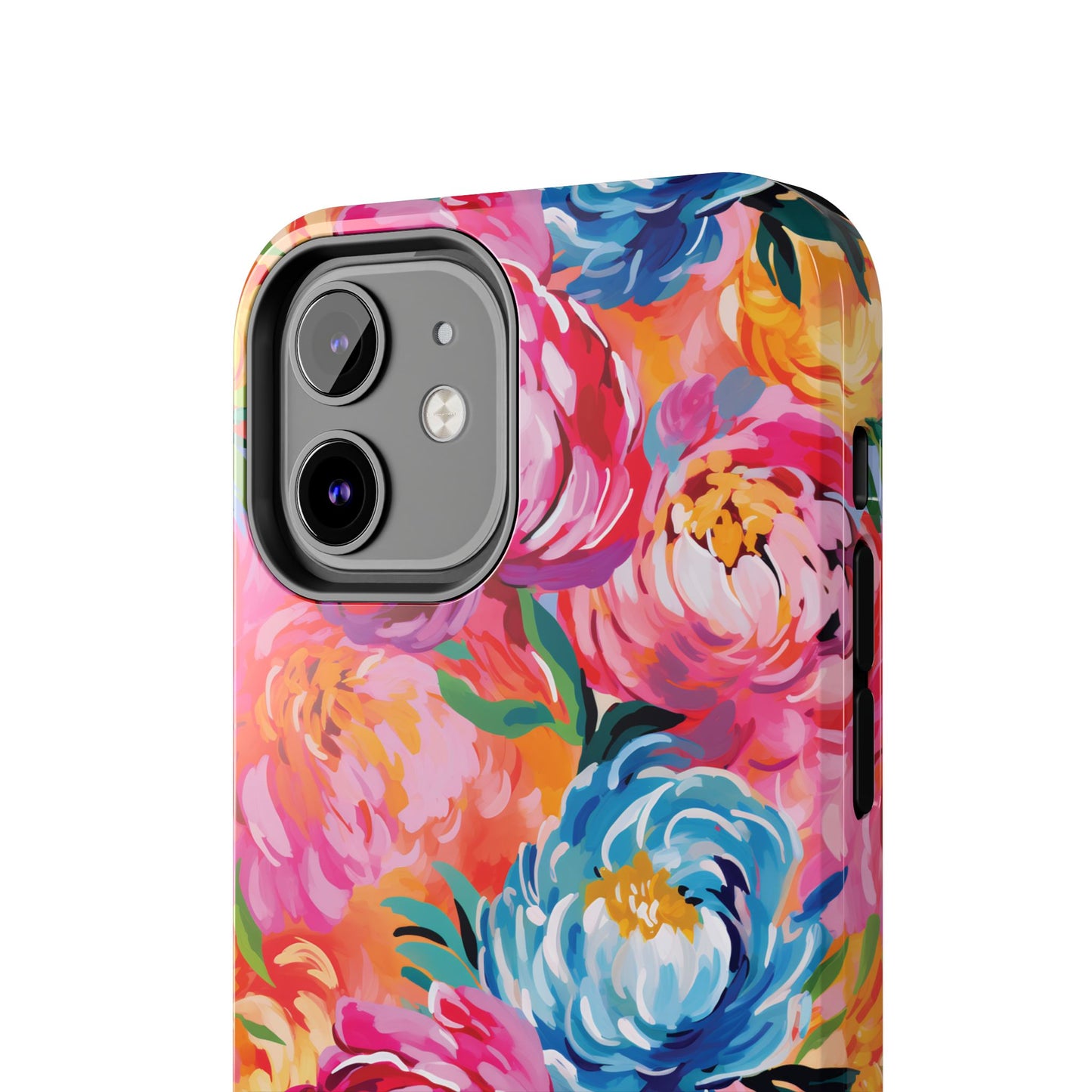 Painted Peonies iPhone Case