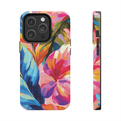 Painted Palms iPhone Case
