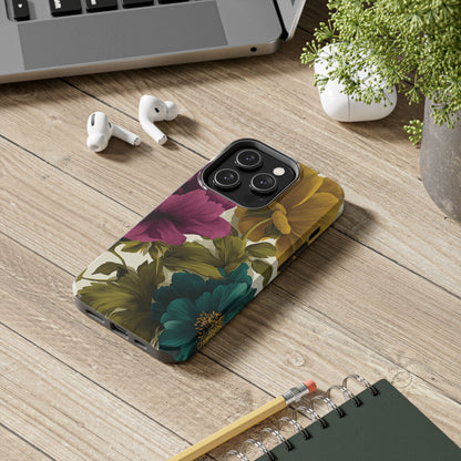 Regal Bloom iPhone Case