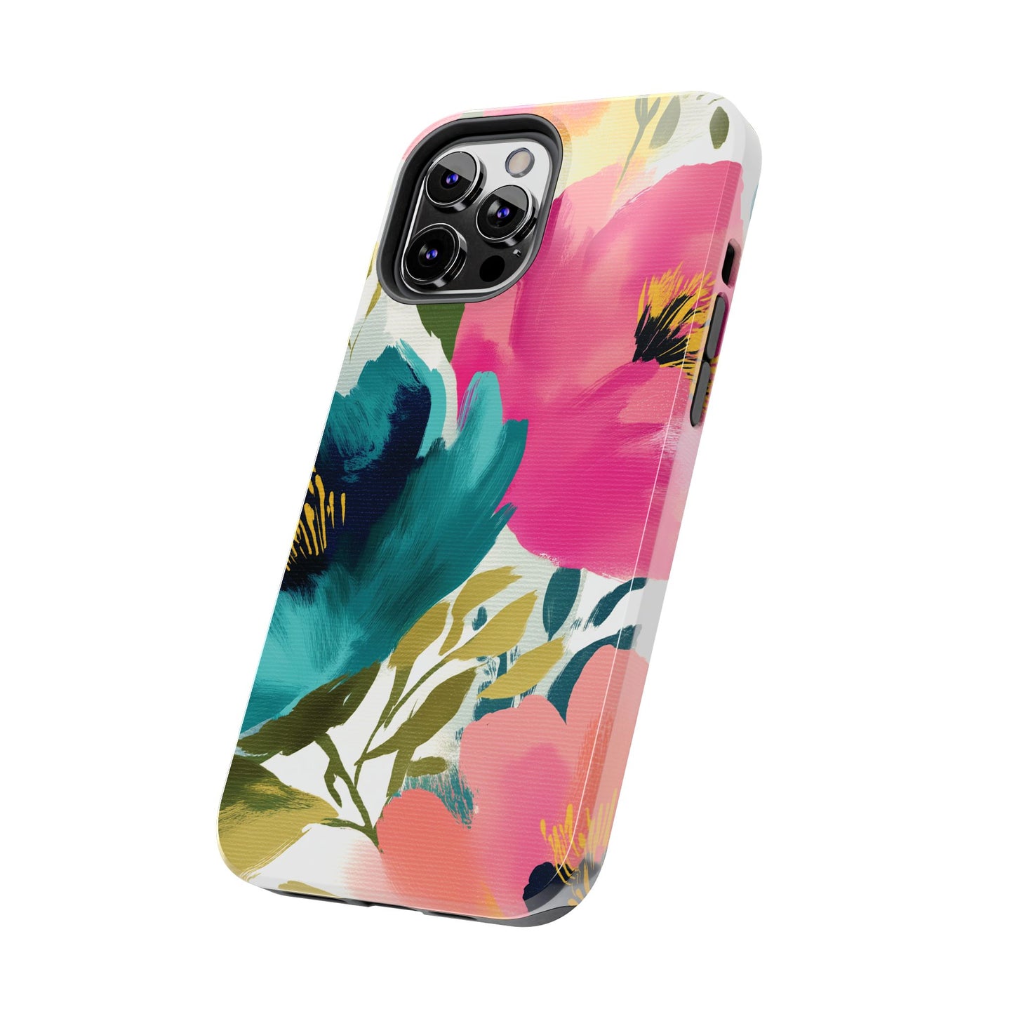 Painterly Petals iPhone Case