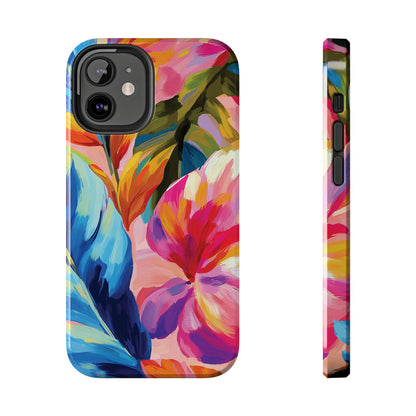 Painted Palms iPhone Case