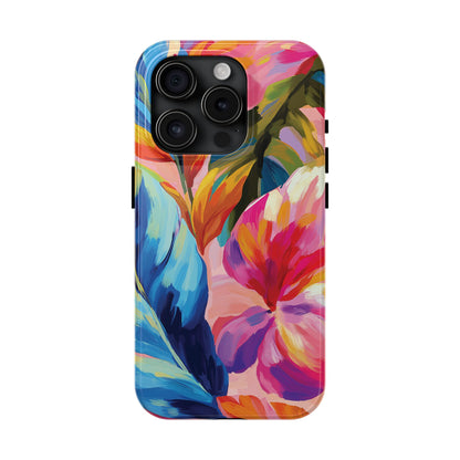 Painted Palms iPhone Case