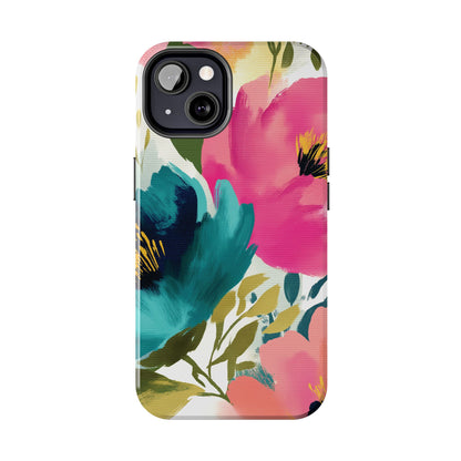 Painterly Petals iPhone Case