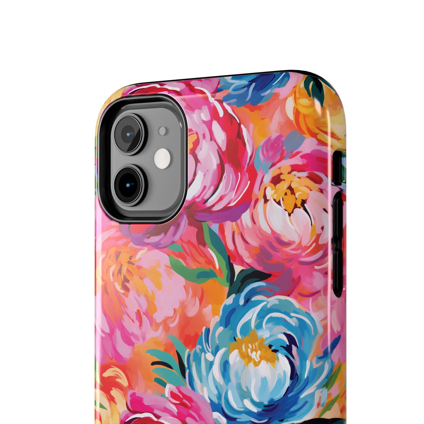 Painted Peonies iPhone Case