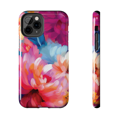 Painted Peonies II iPhone Case