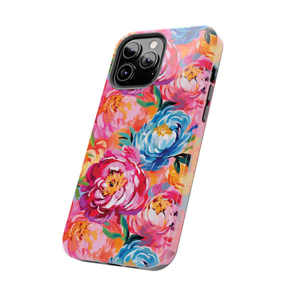 Painted Peonies iPhone Case