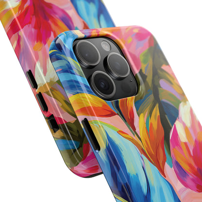 Painted Palms iPhone Case