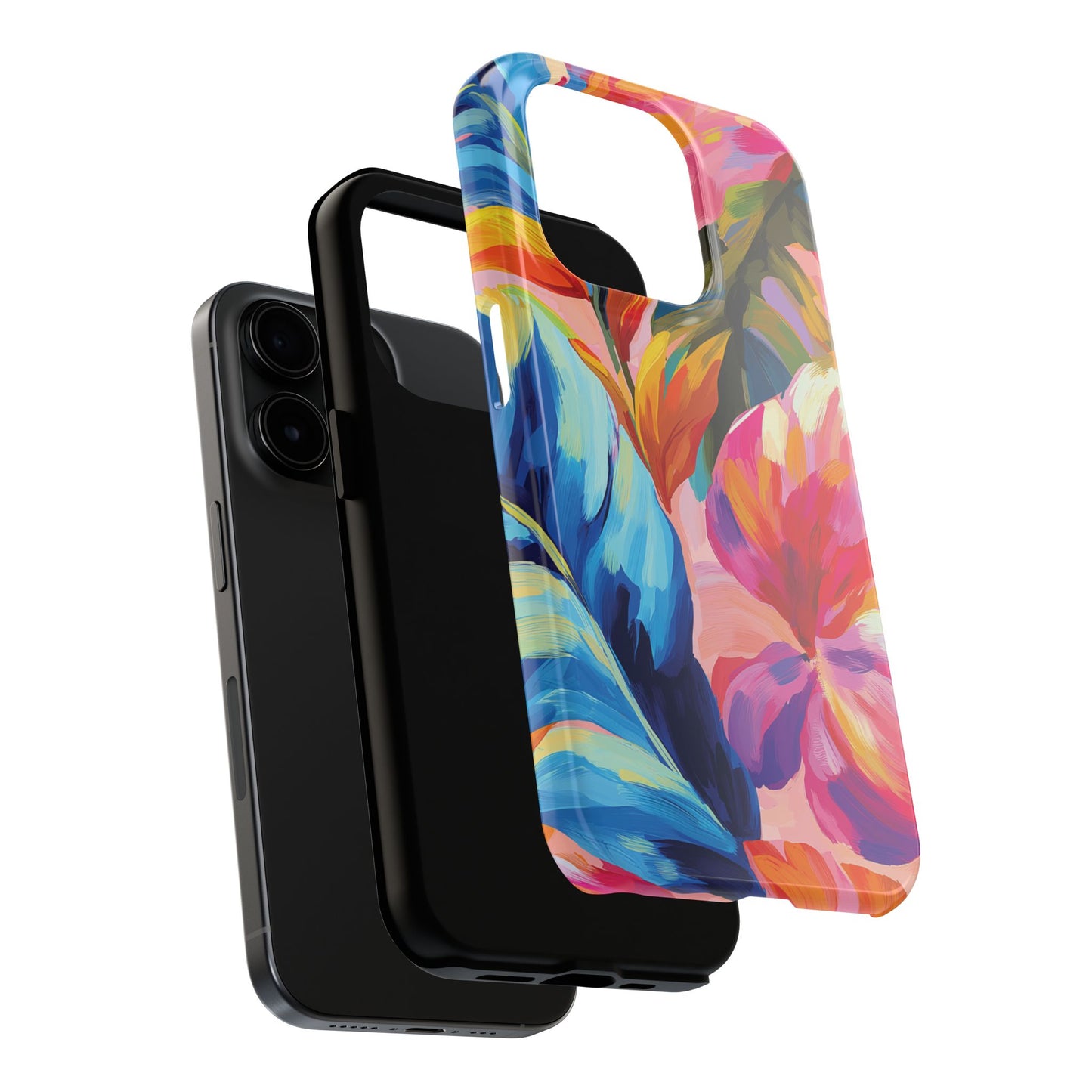 Painted Palms iPhone Case