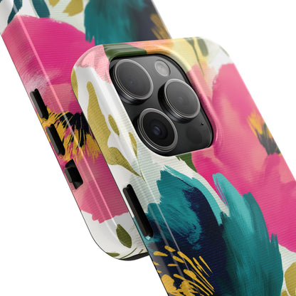 Painterly Petals iPhone Case