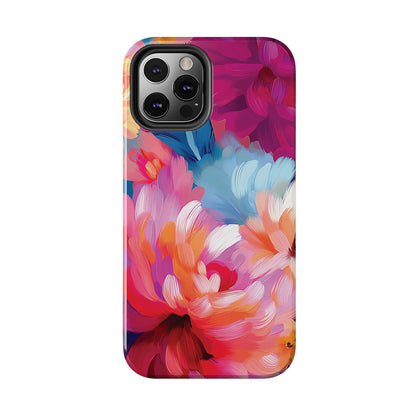 Painted Peonies II iPhone Case