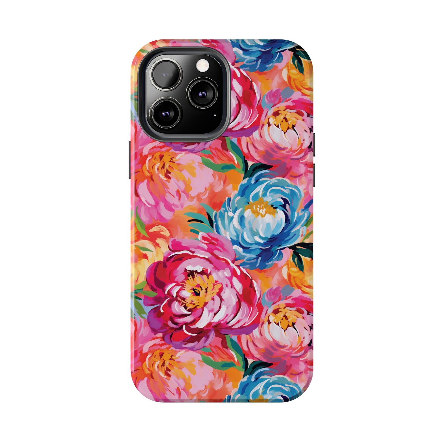 Painted Peonies iPhone Case