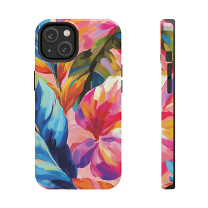 Painted Palms iPhone Case