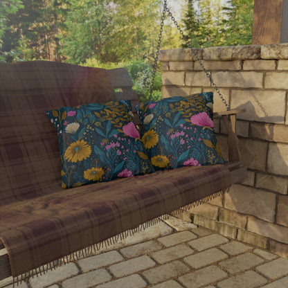 Twilight Garden Outdoor Pillow