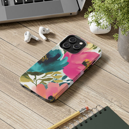Painterly Petals iPhone Case