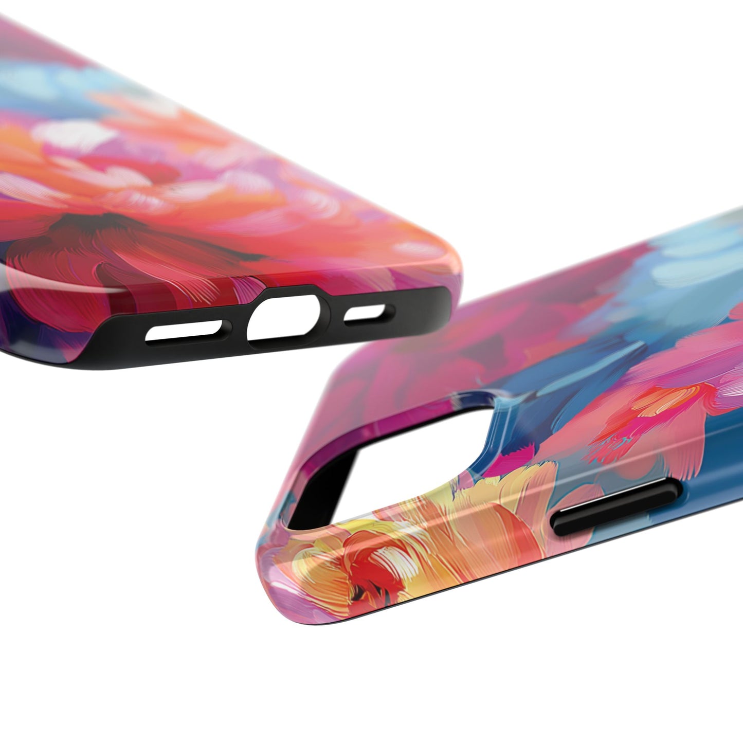 Painted Peonies II iPhone Case