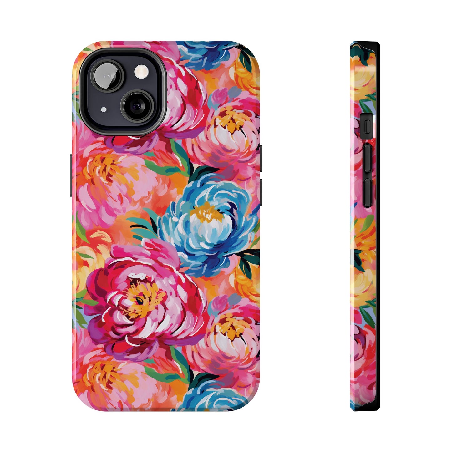 Painted Peonies iPhone Case