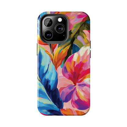 Painted Palms iPhone Case