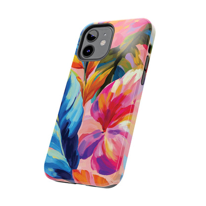 Painted Palms iPhone Case