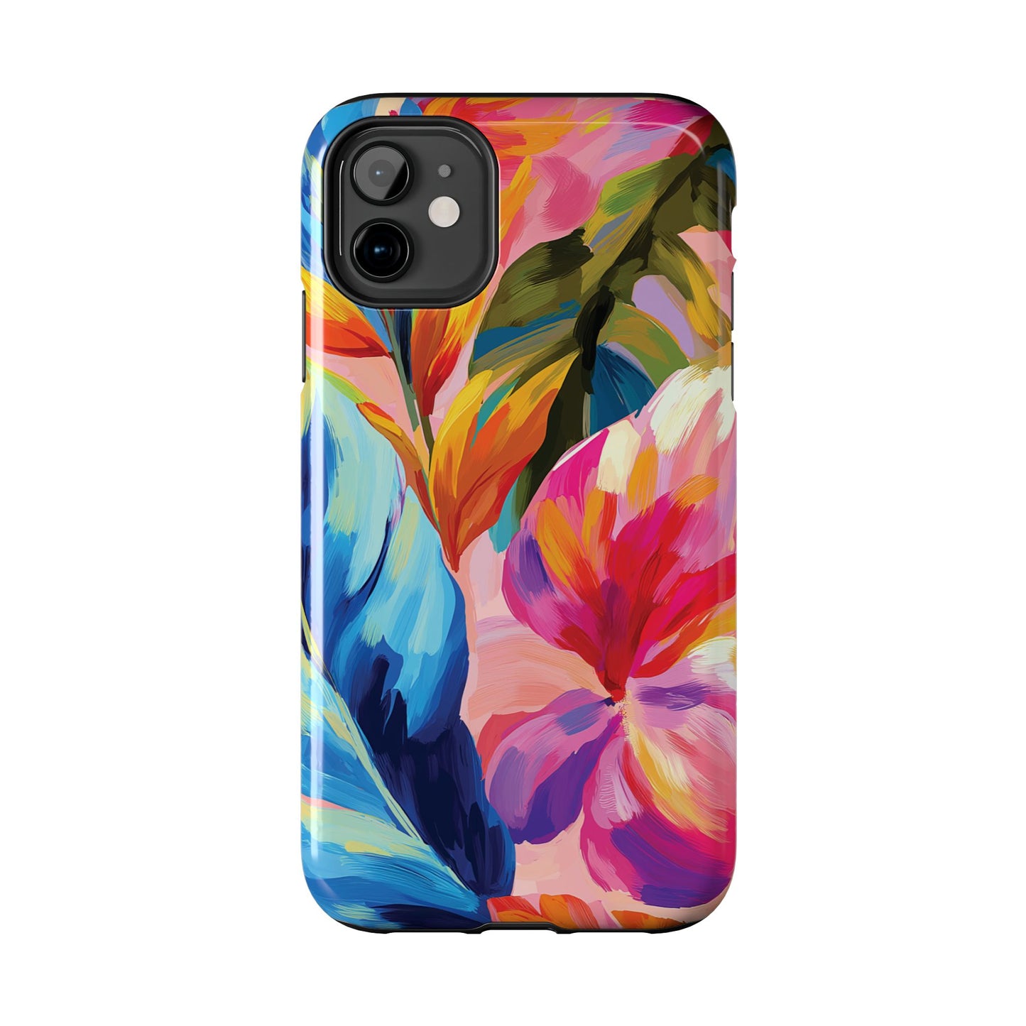 Painted Palms iPhone Case