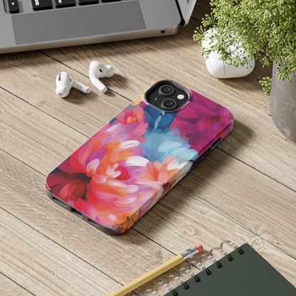 Painted Peonies II iPhone Case
