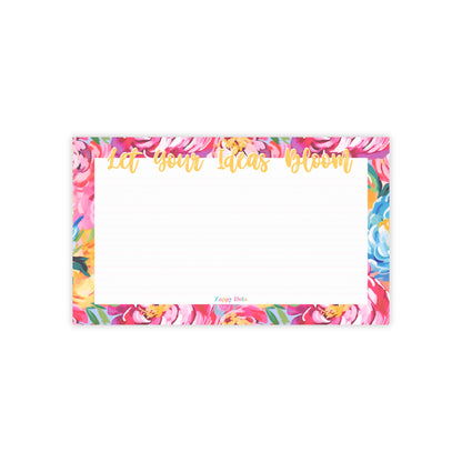 Let Your Ideas Bloom Peonies Giant Post-it® Note Pads