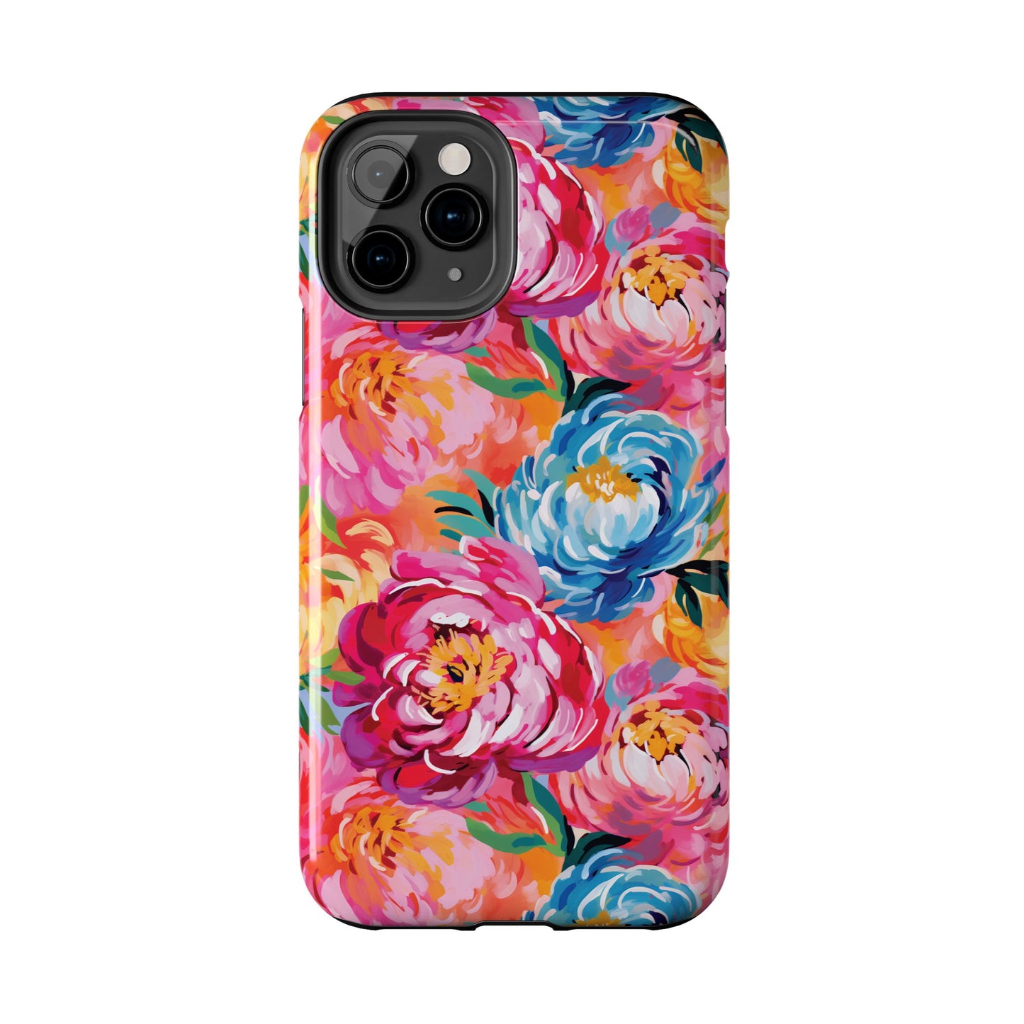 Painted Peonies iPhone Case