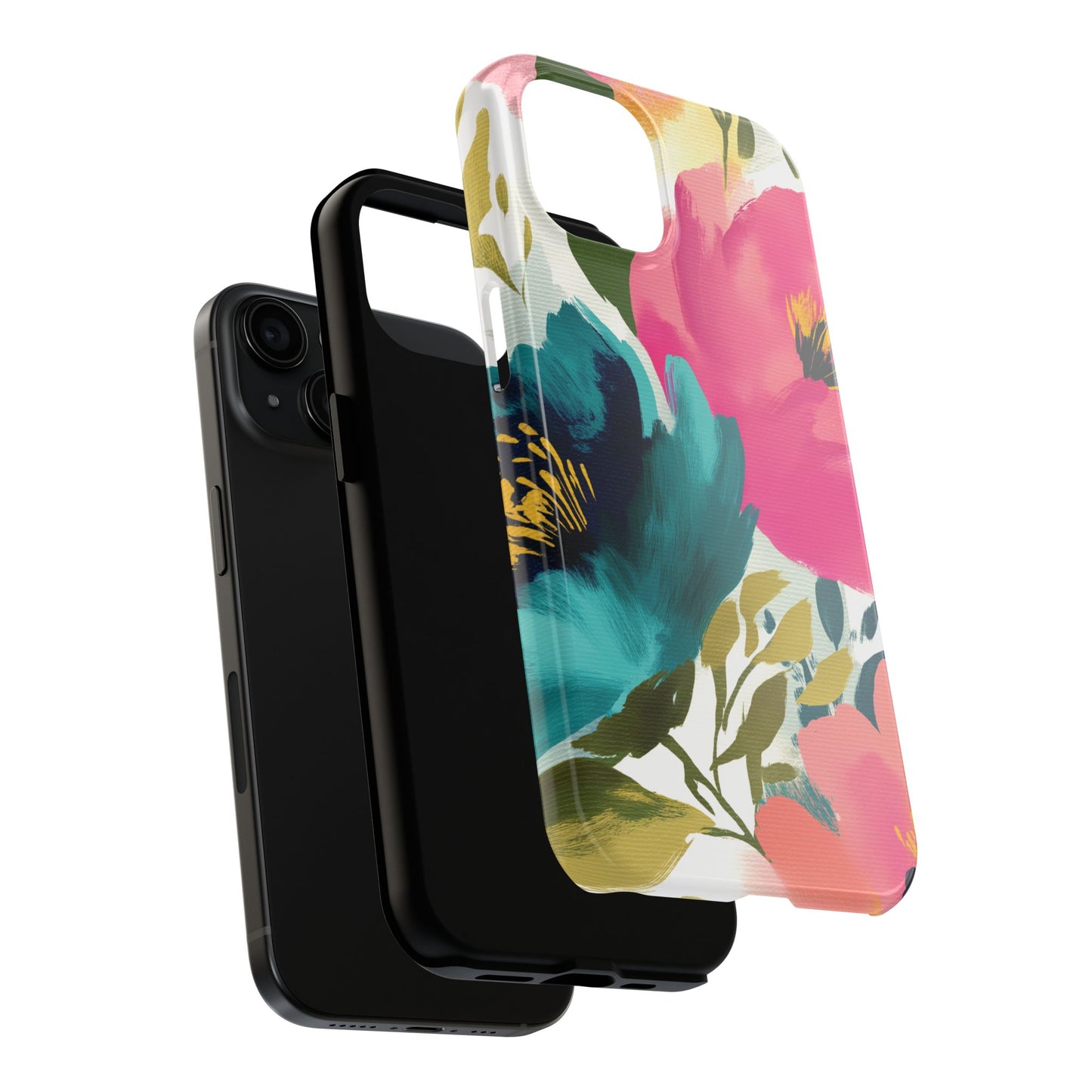 Painterly Petals iPhone Case
