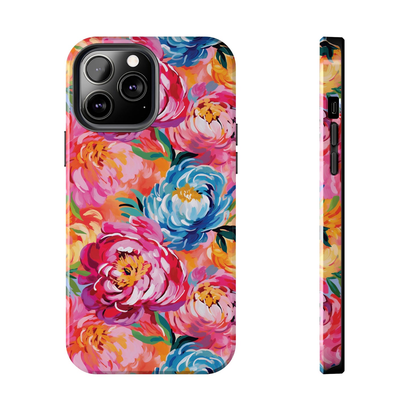 Painted Peonies iPhone Case