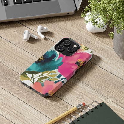 Painterly Petals iPhone Case