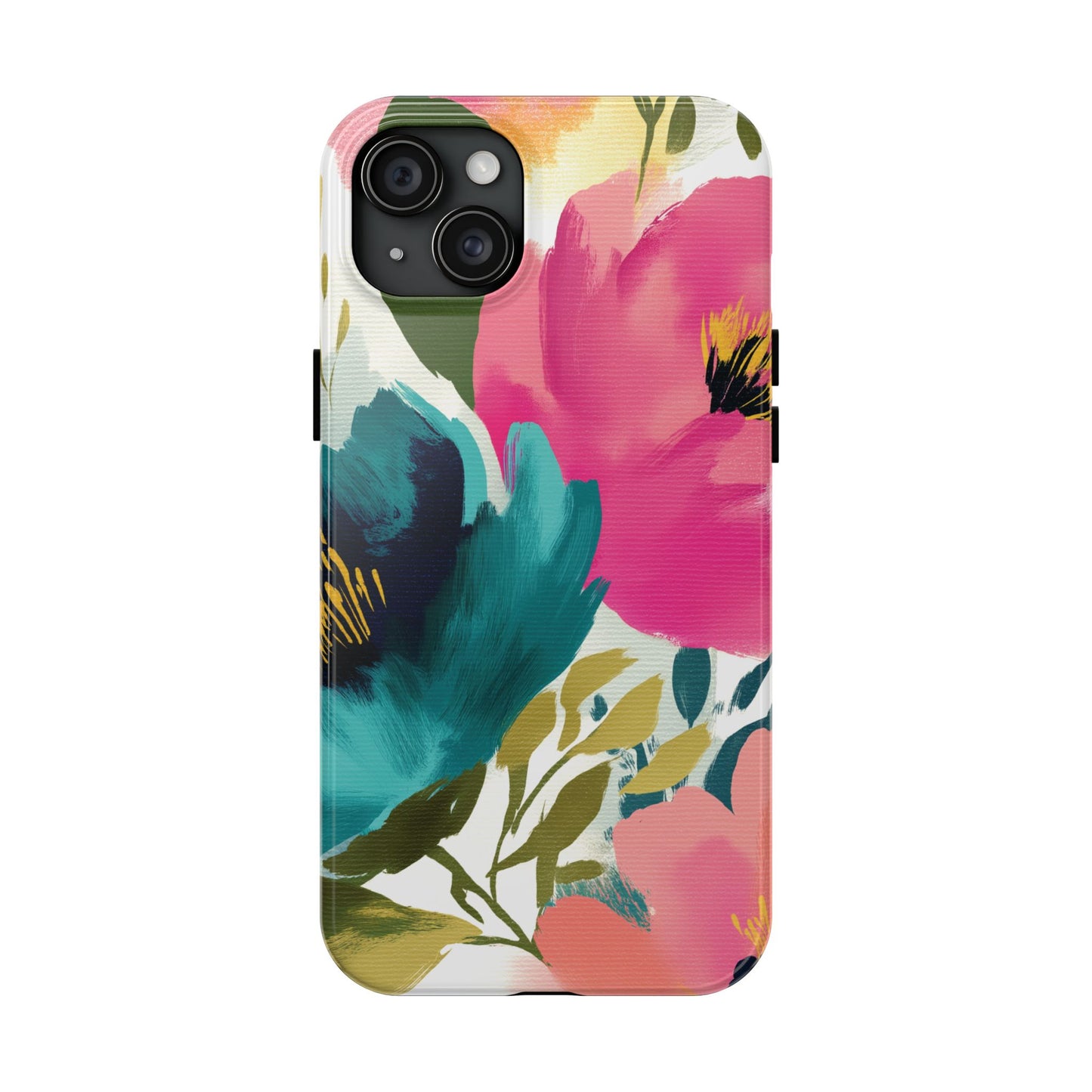 Painterly Petals iPhone Case