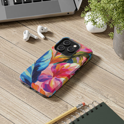 Painted Palms iPhone Case