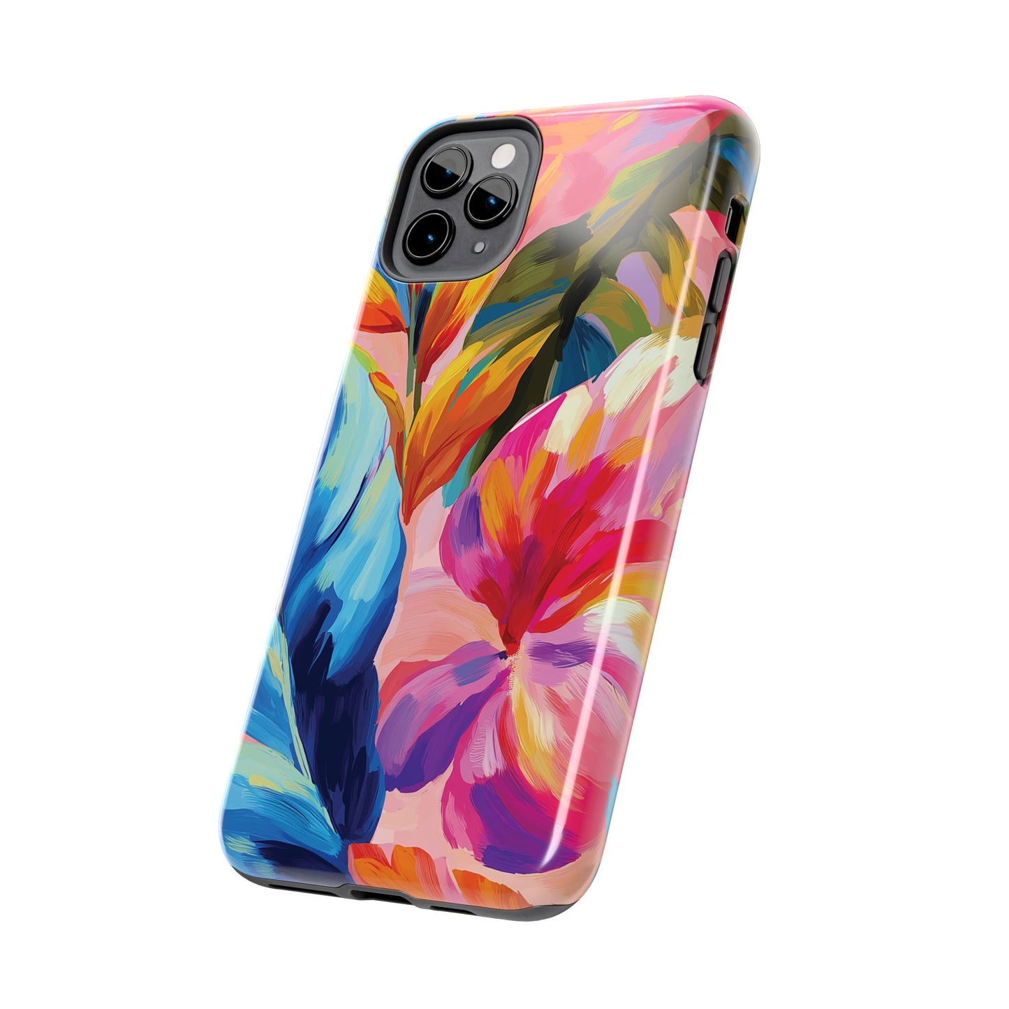 Painted Palms iPhone Case