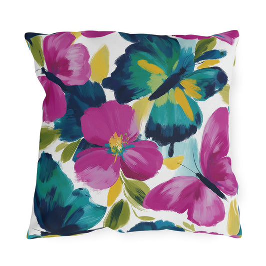 Butterfly Sonata II Outdoor Pillow